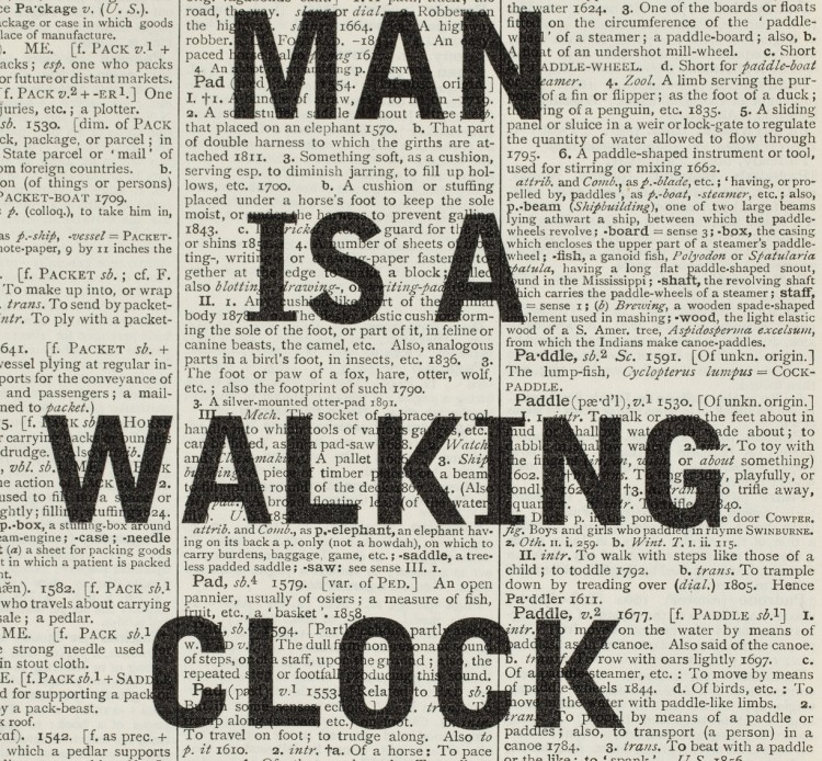 "O homem é um relógio que caminha". Fragmento do vídeo "Second Hand Reading" (2013), de William Kentridge, apresentado na Bienal de Bamako, no Mali. 